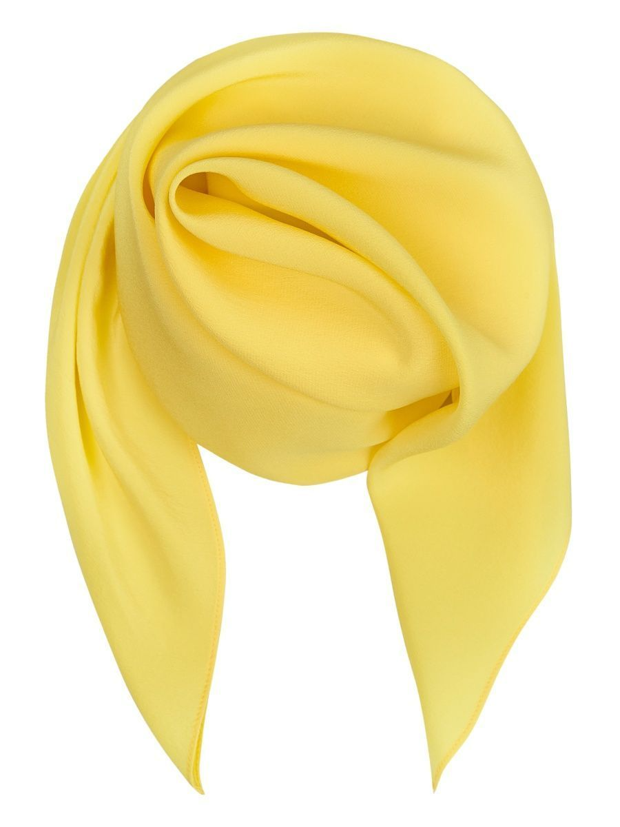 картинка Платок лимонная вербена 66*66 см магазина шелковой одежды и аксессуаров